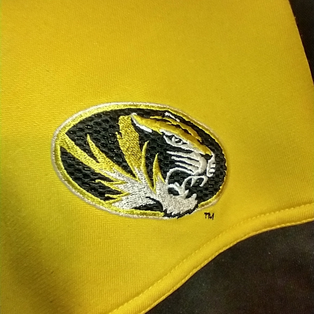 VTG Nike Team Missouri Tigers Full Zip Jacket Men's sz Large - Picture 4 of 9